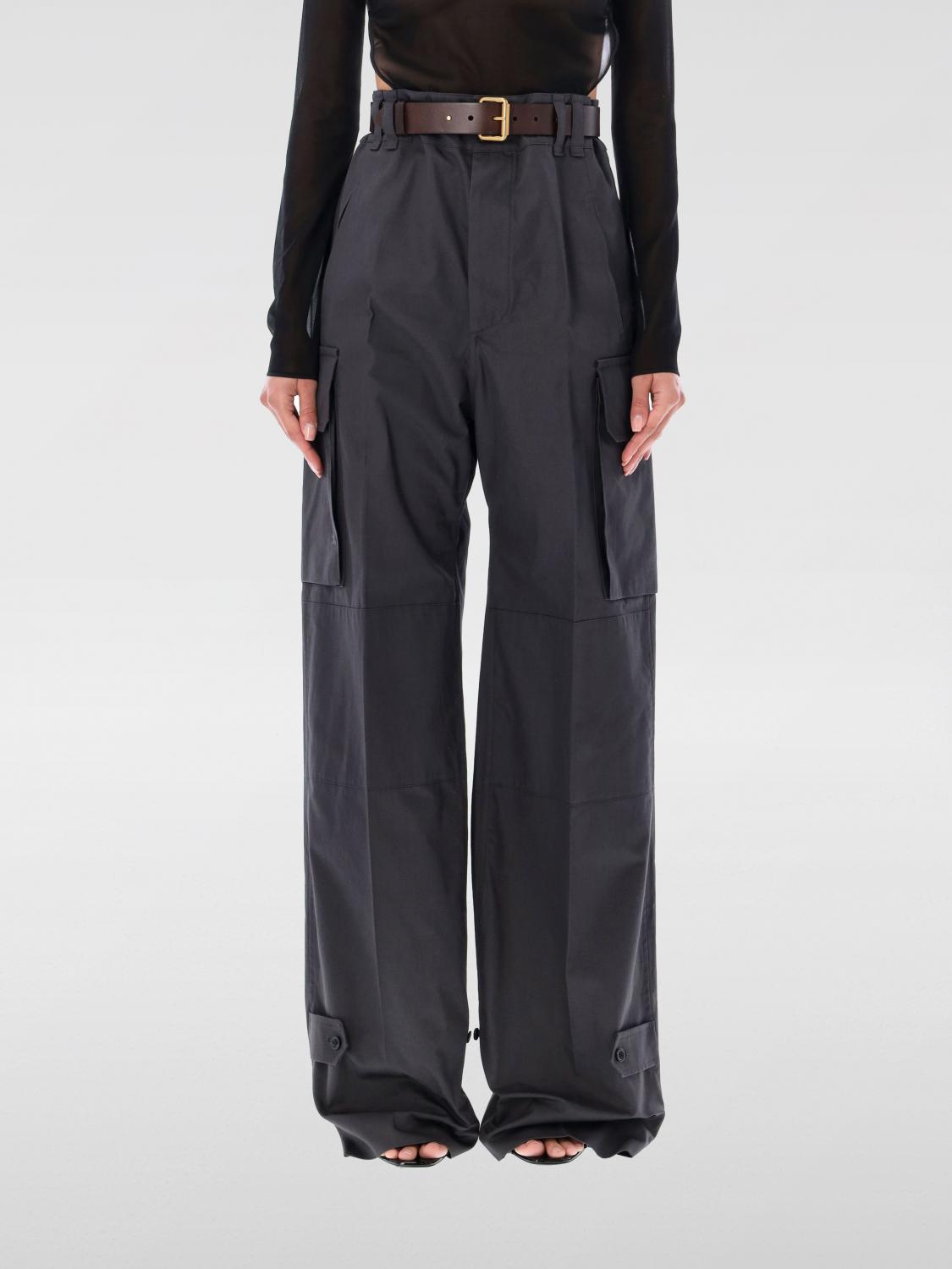 Saint Laurent Pants SAINT LAURENT Woman color Black