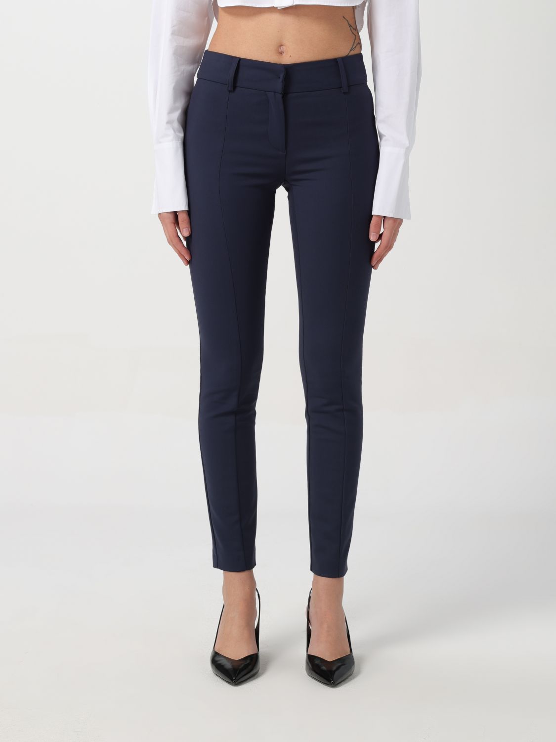 Patrizia Pepe Trousers PATRIZIA PEPE Woman colour Blue