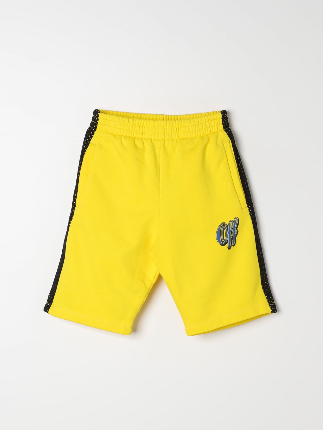 OFF-WHITE Shorts OFF-WHITE Kids colour Yellow