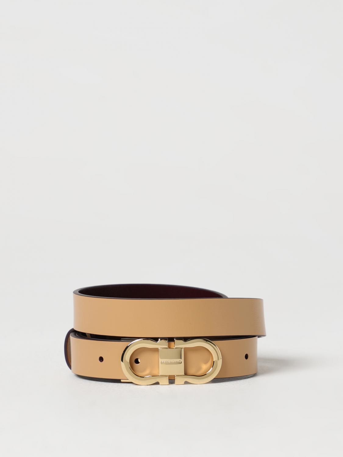 Ferragamo Belt FERRAGAMO Woman colour Beige