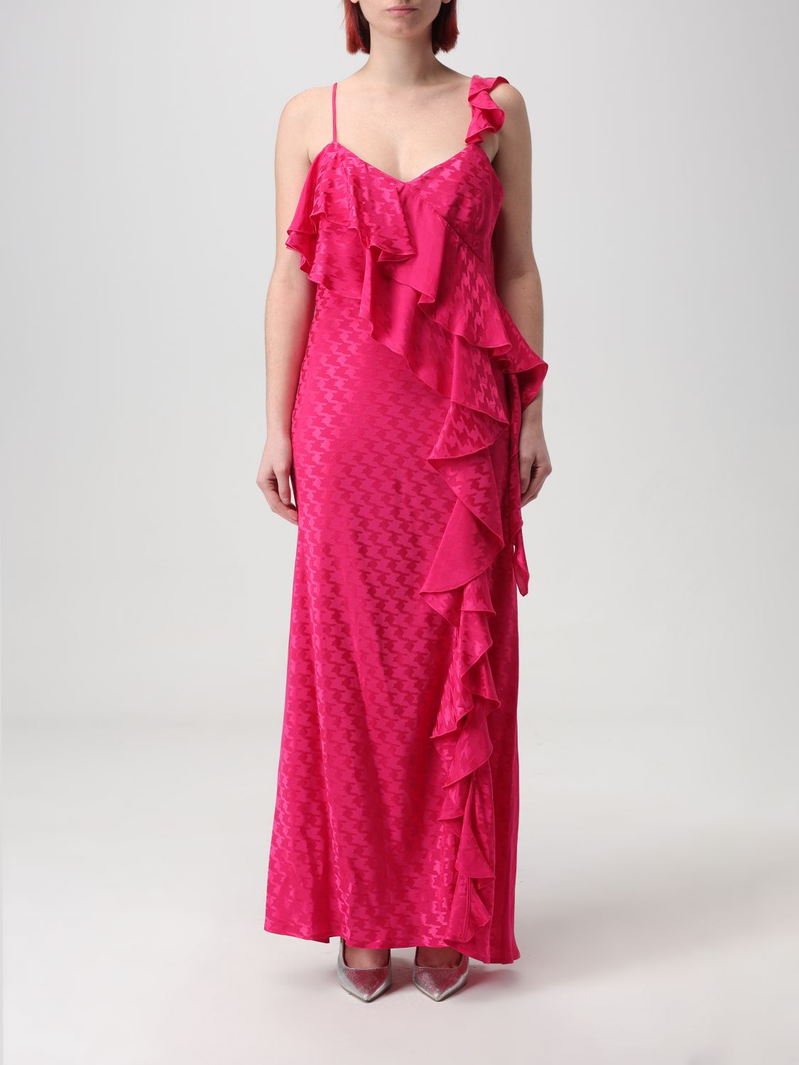 Msgm Dress MSGM Woman colour Fuchsia