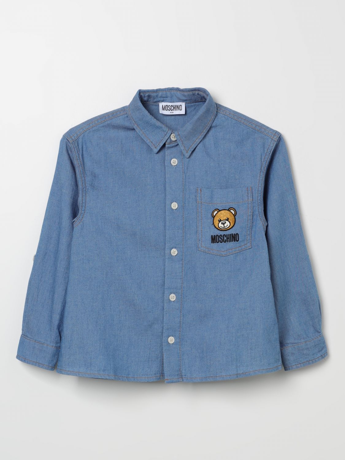  Shirt MOSCHINO KID Kids colour Stone Washed