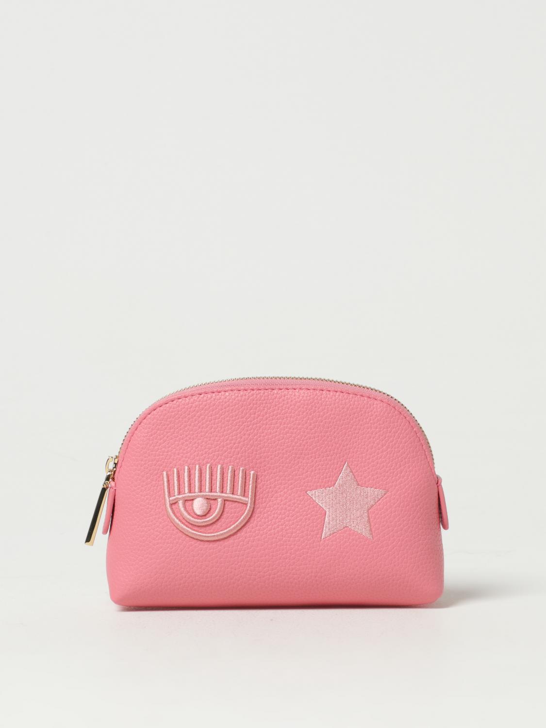 CHIARA FERRAGNI Cosmetic Case CHIARA FERRAGNI Woman colour Pink