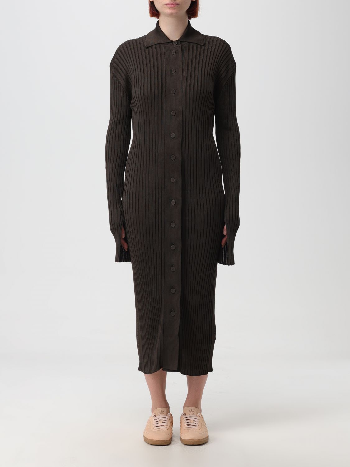 Jil Sander Dress JIL SANDER Woman colour Brown