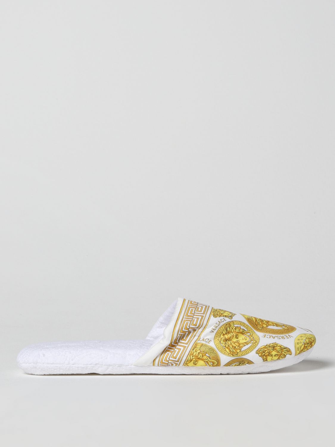 Versace Home Flat Shoes VERSACE HOME Woman colour White