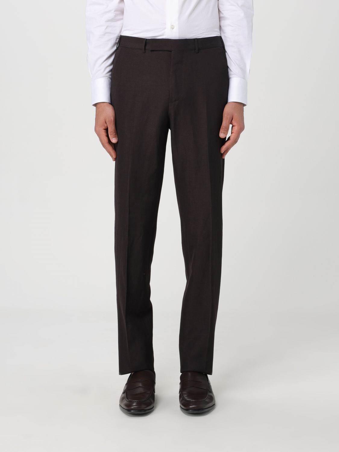 zegna Trousers ZEGNA Men colour Dark