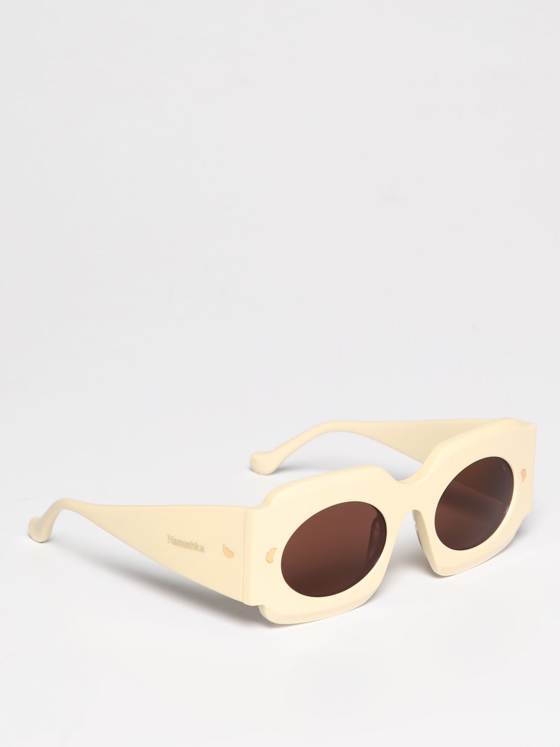 Nanushka Sunglasses NANUSHKA Woman colour White