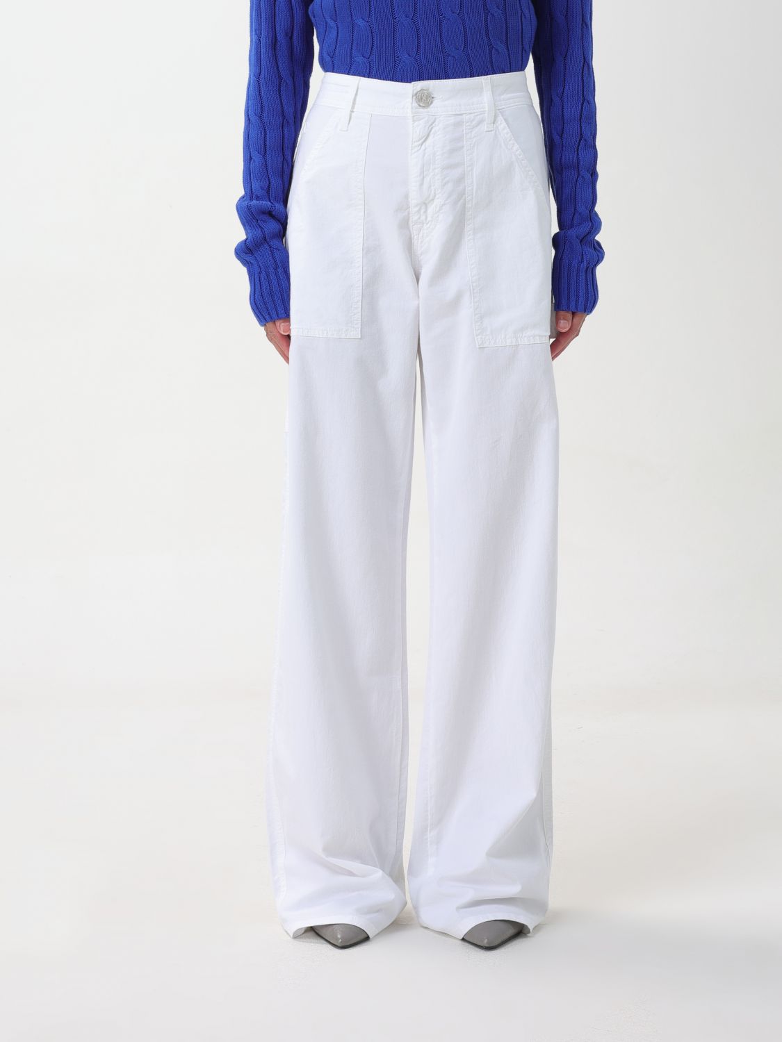 Jacob Cohën Trousers JACOB COHEN Woman colour White