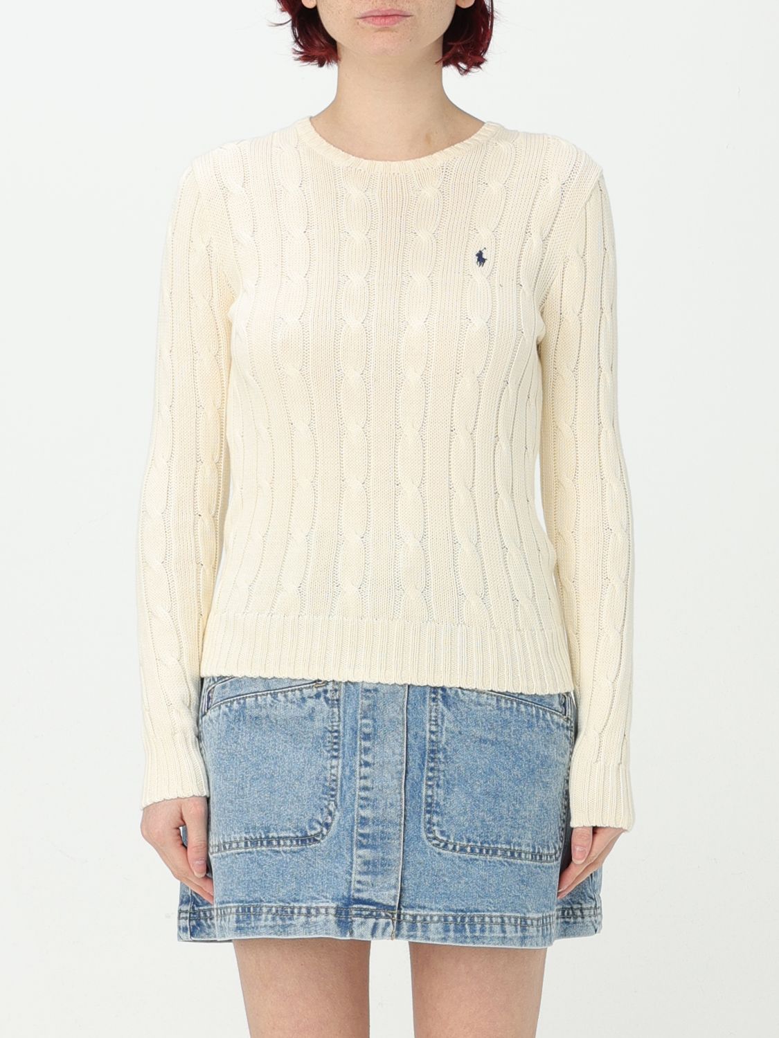 Polo Ralph Lauren Jumper POLO RALPH LAUREN Woman colour Beige