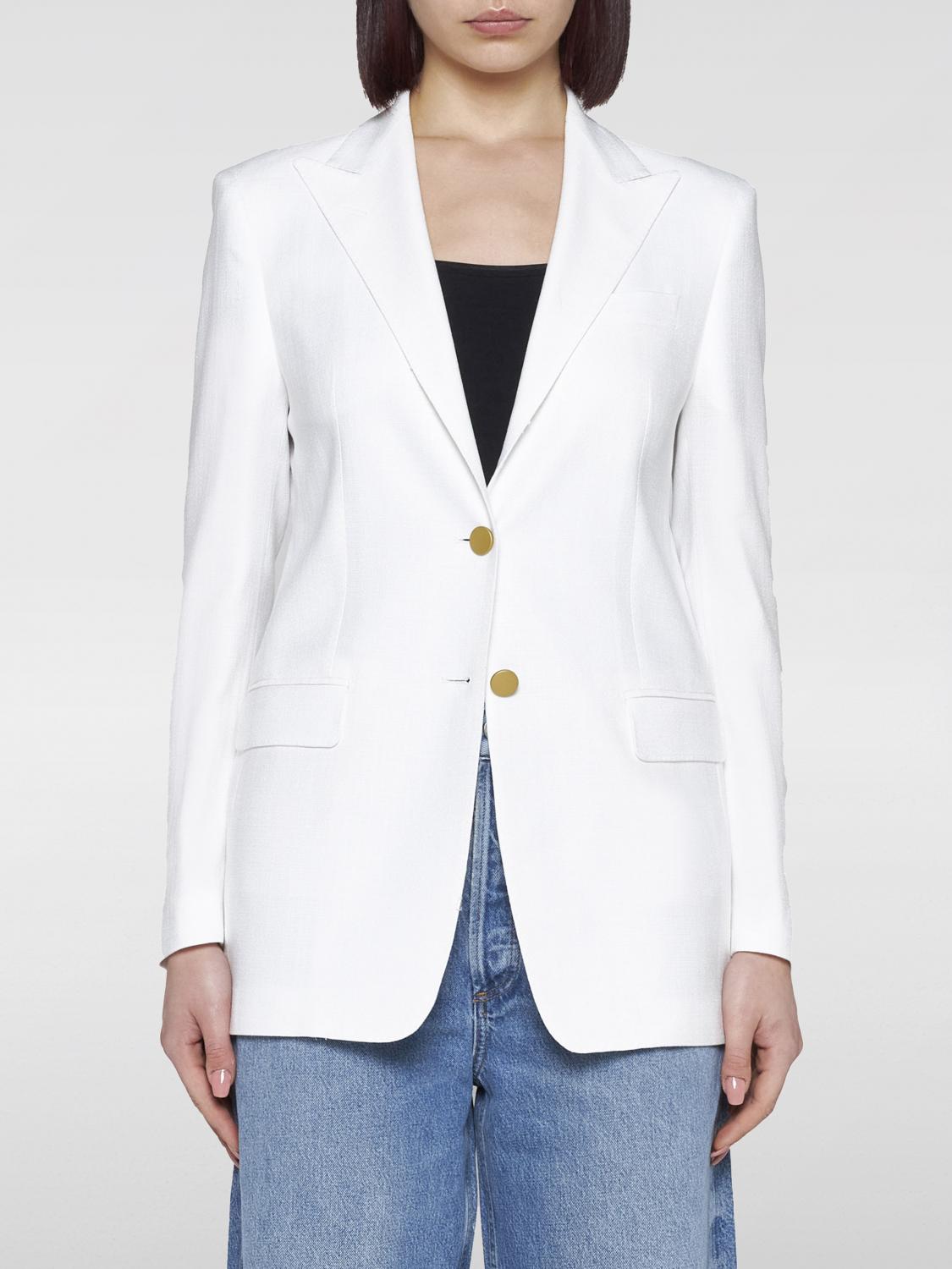 Tagliatore Jacket TAGLIATORE Woman color White