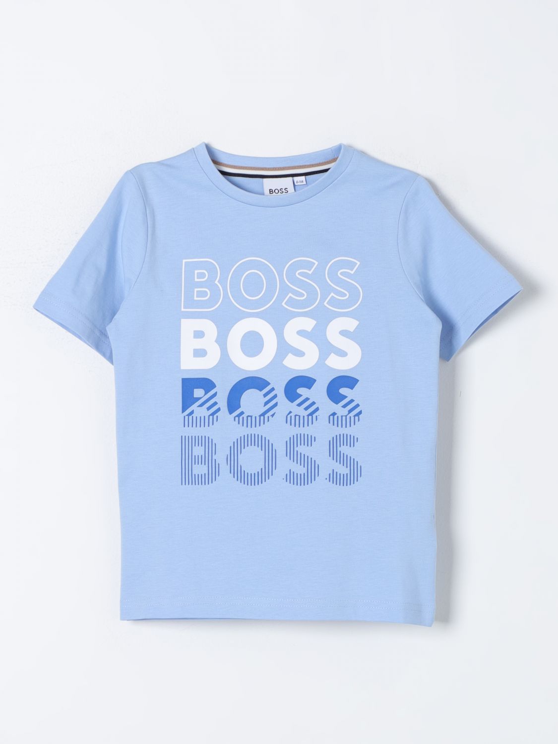 Boss Kidswear T-Shirt BOSS KIDSWEAR Kids colour Sky