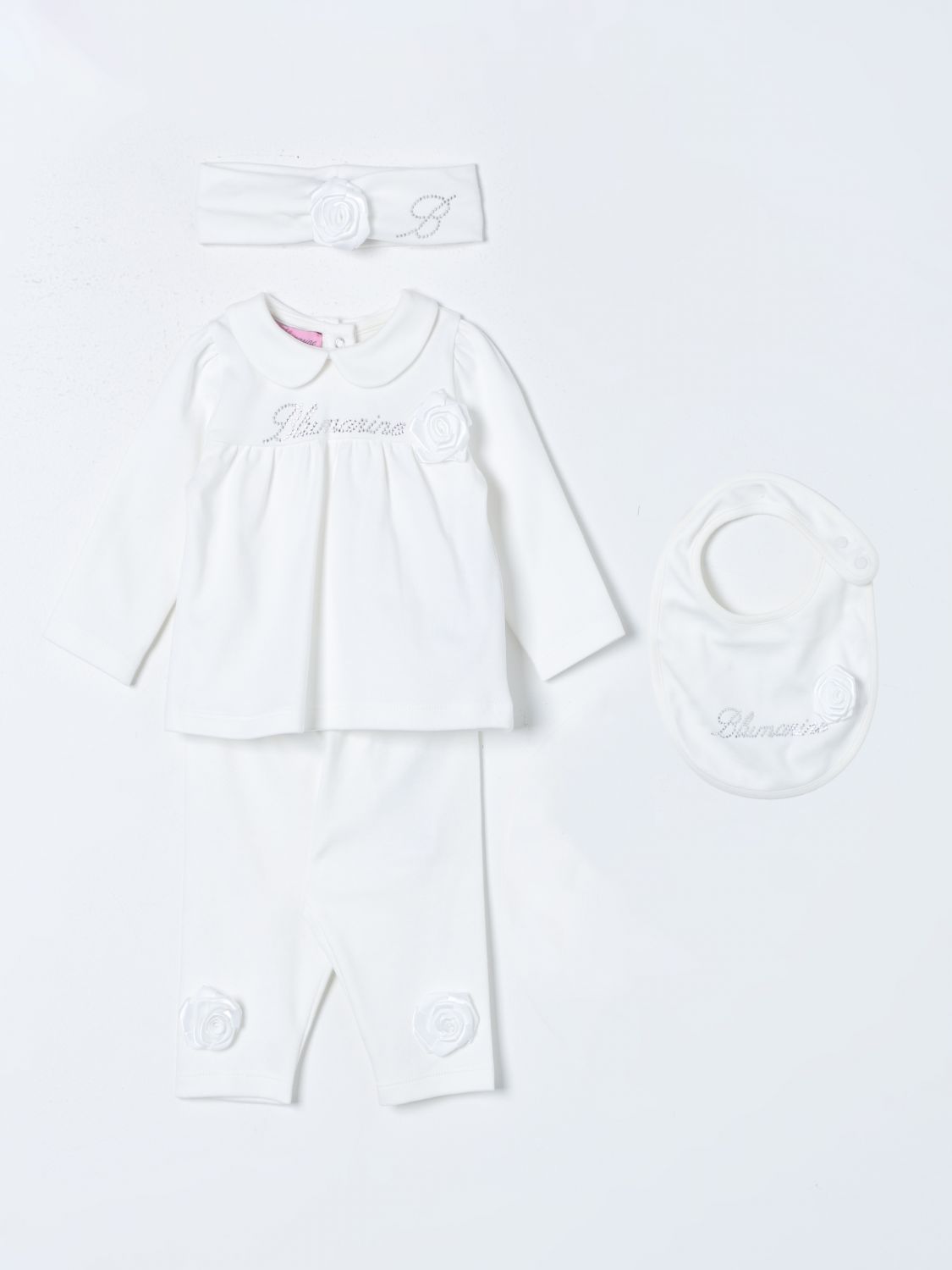 Miss Blumarine Jumpsuit MISS BLUMARINE Kids colour White