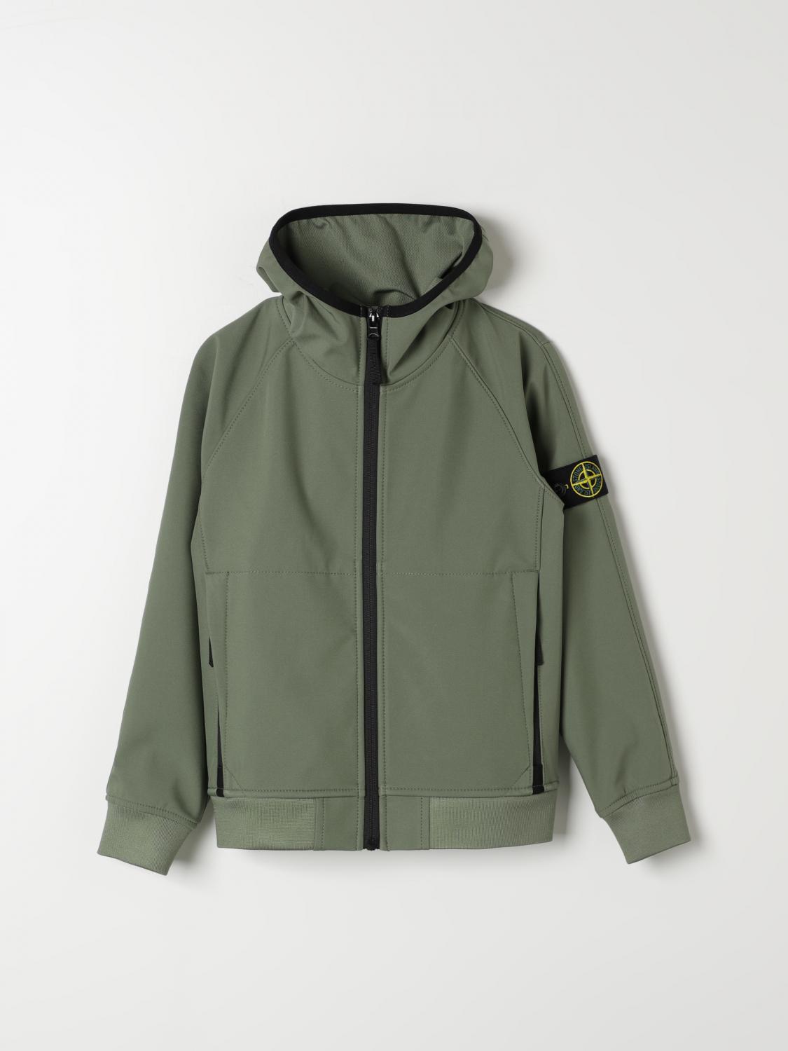 Stone Island Junior Jacket STONE ISLAND JUNIOR Kids colour Green