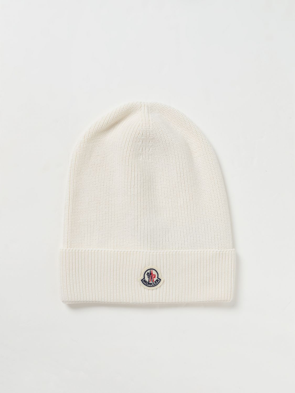 Moncler Moncler hat in tricot cotton with logo