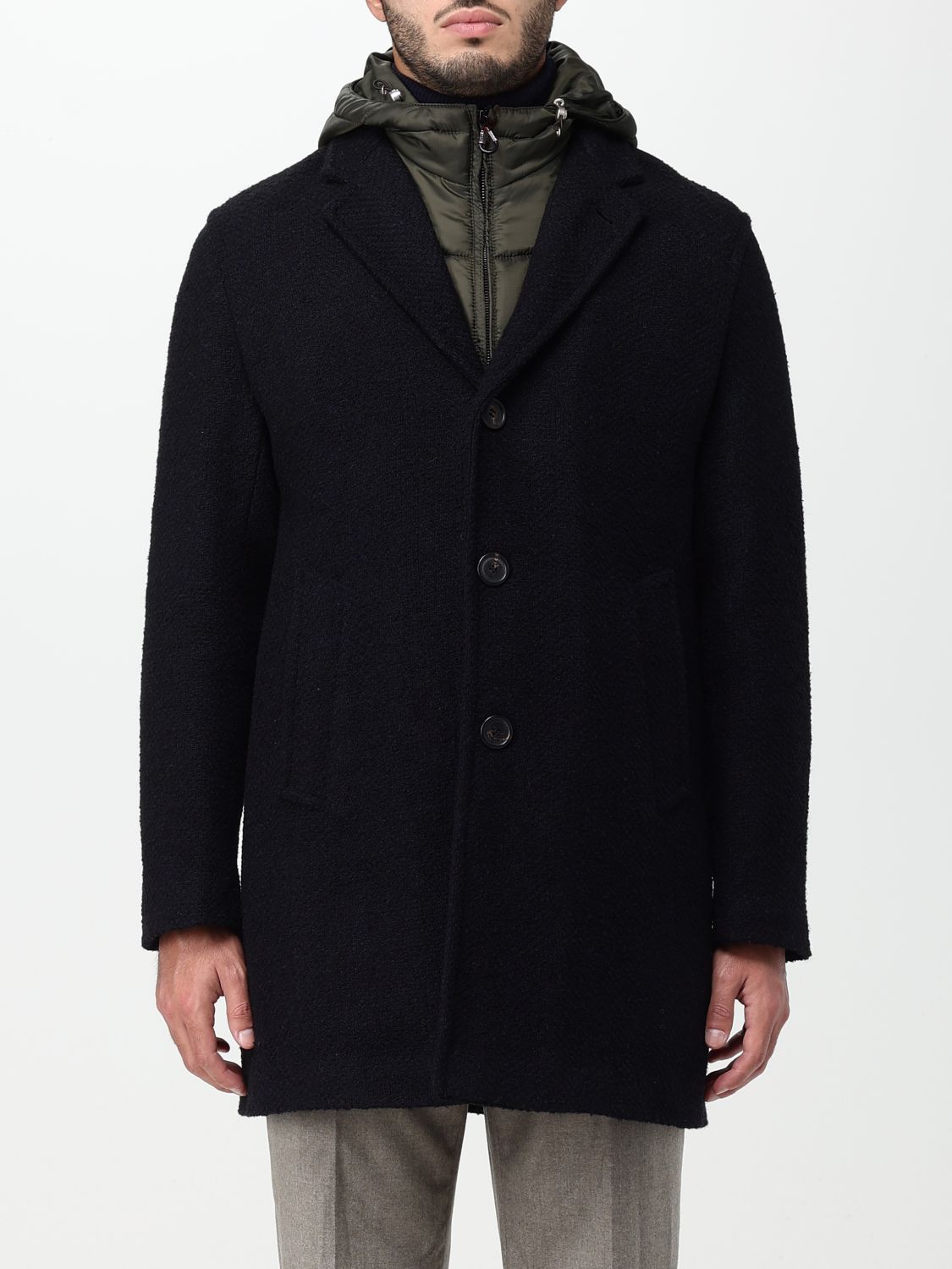  Coat PALTÒ Men colour Blue