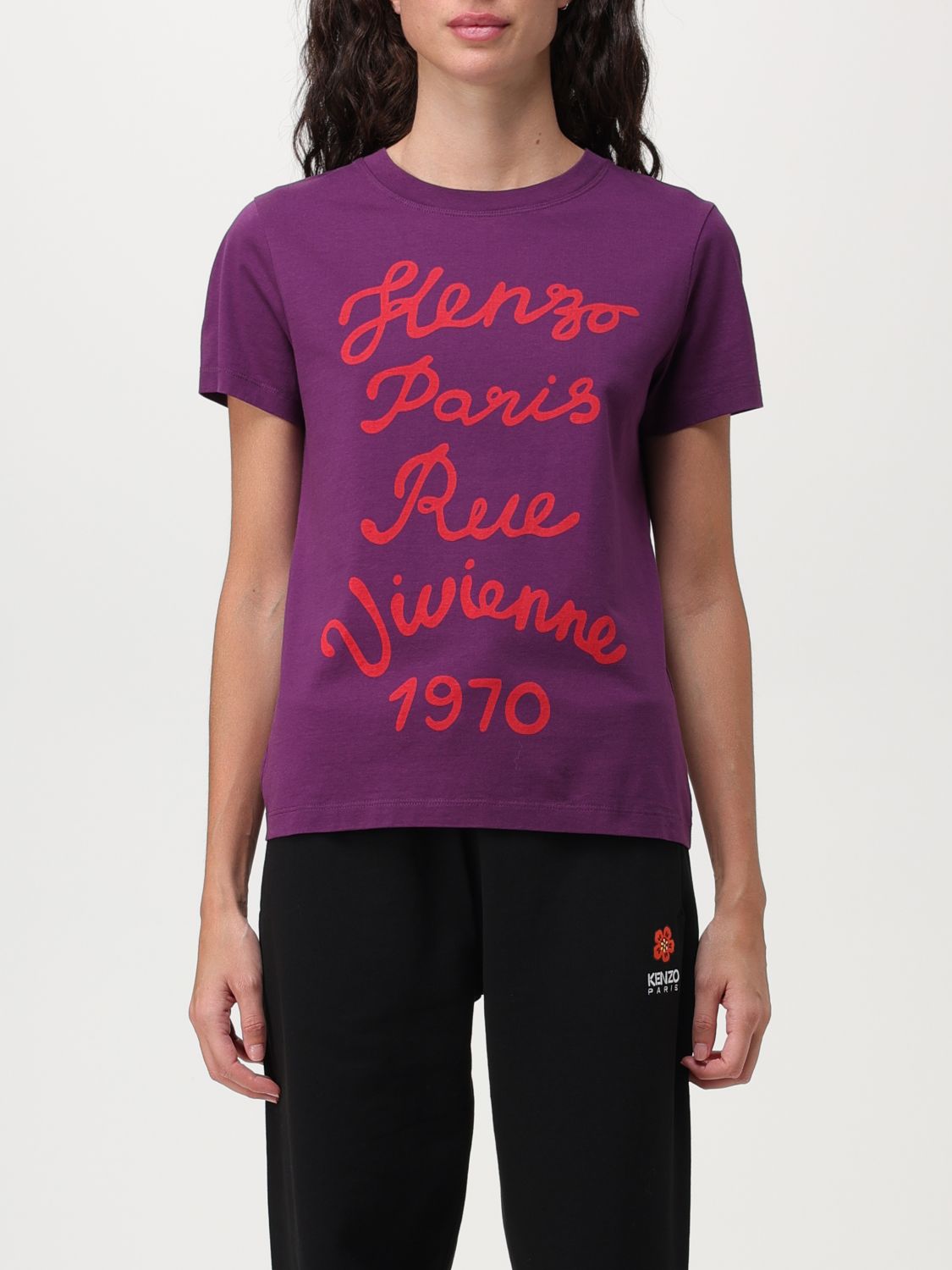 Kenzo T-Shirt KENZO Woman colour Plum