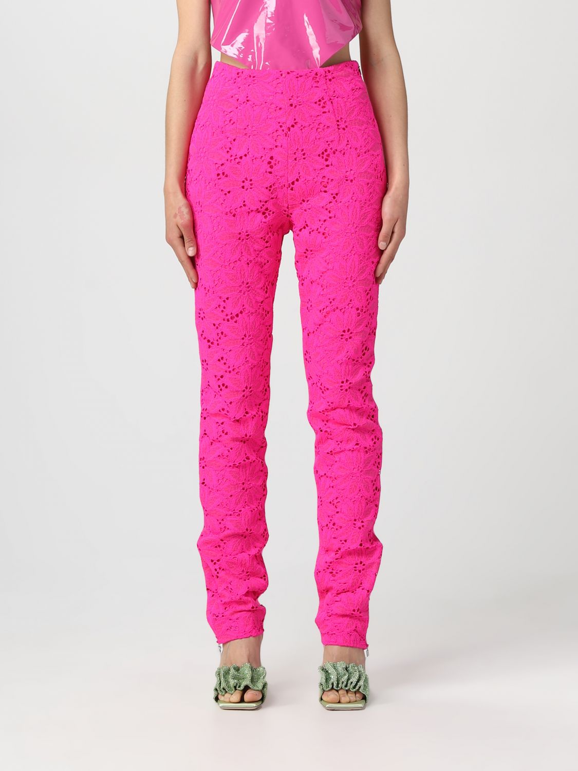 Rotate Trousers ROTATE Woman colour Pink