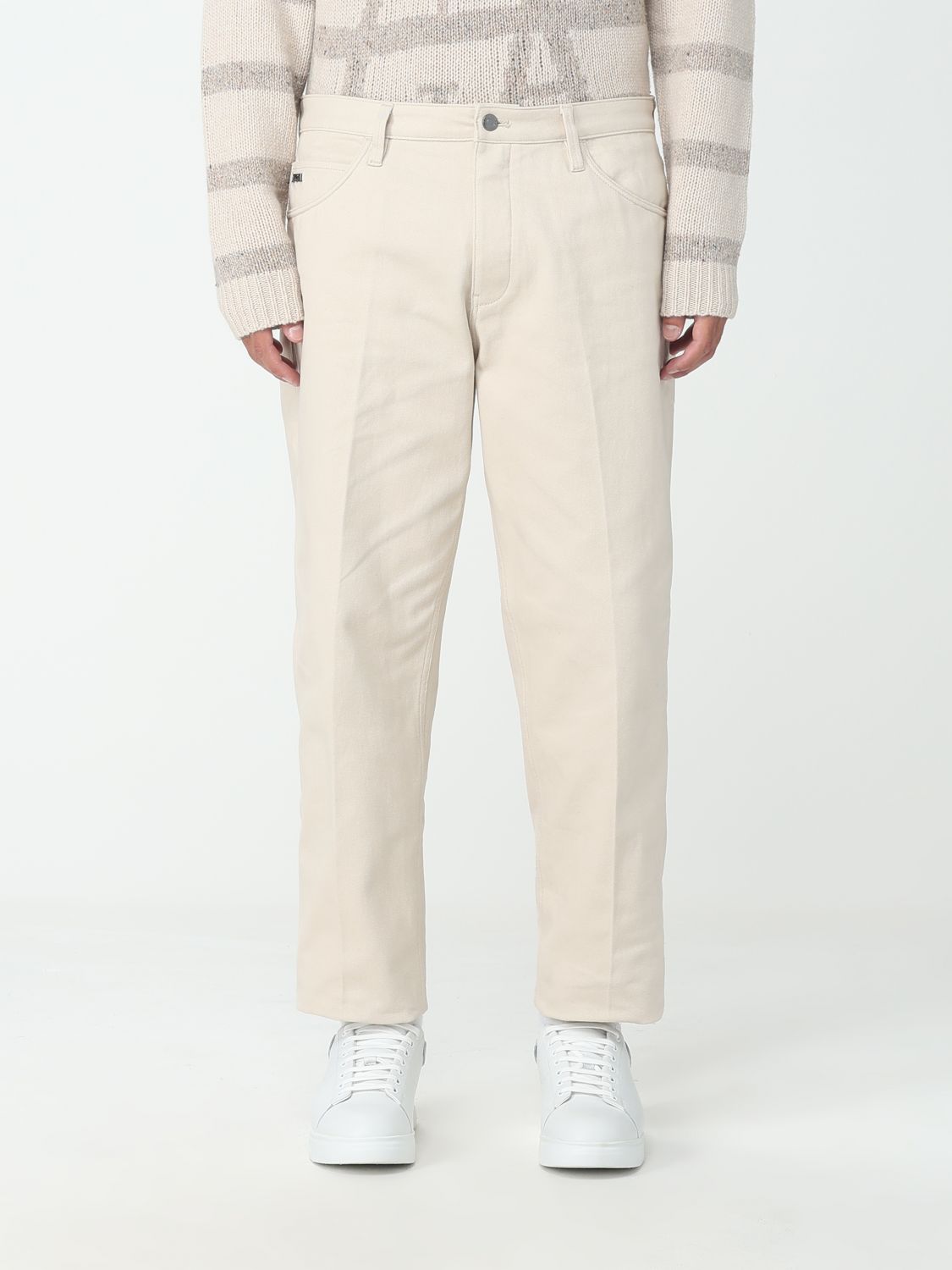 Emporio Armani Trousers EMPORIO ARMANI Men colour Sand