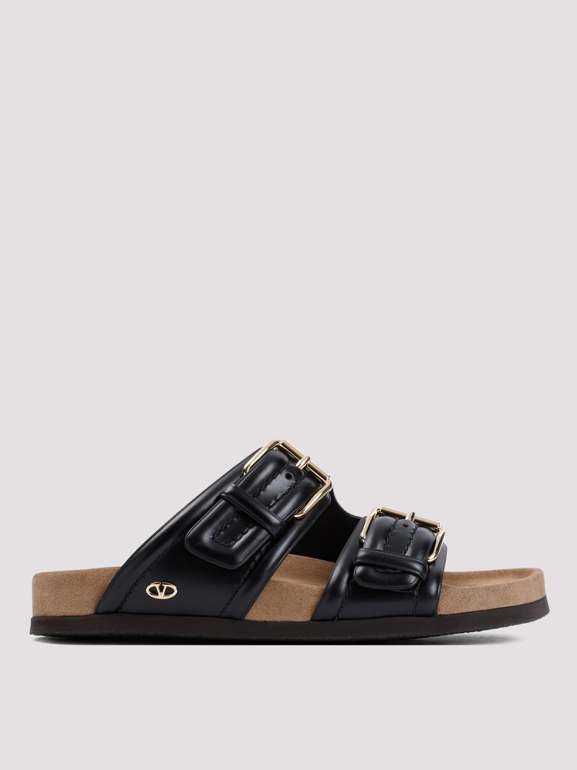 VALENTINO GARAVANI Flat Sandals VALENTINO GARAVANI Woman color Black