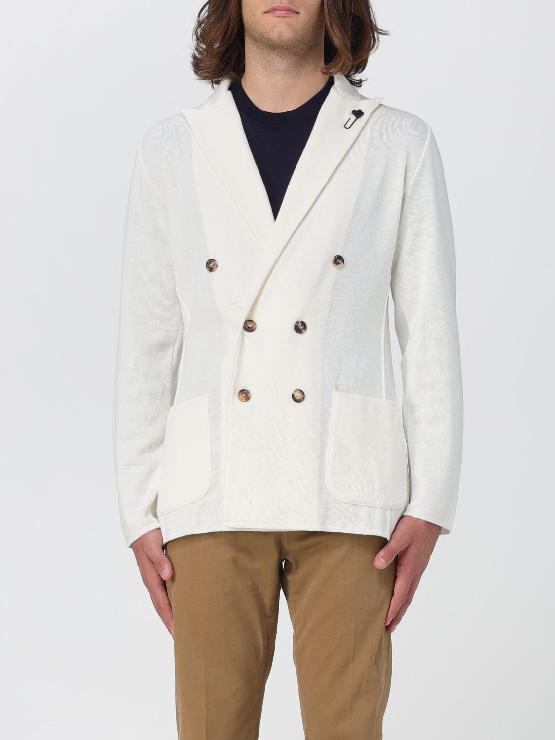 Lardini Blazer LARDINI Men colour White