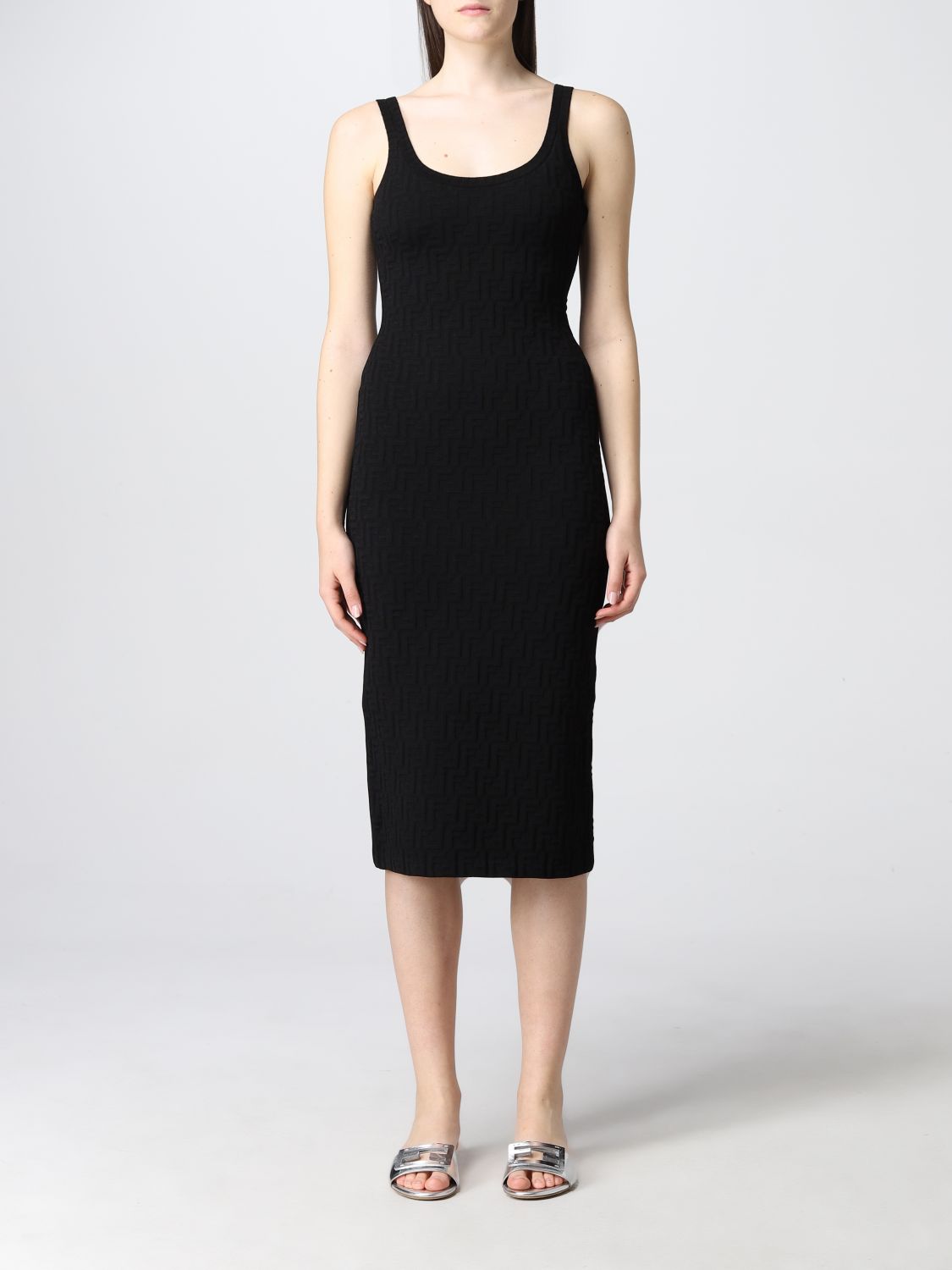 FENDI Dress FENDI Woman colour Black