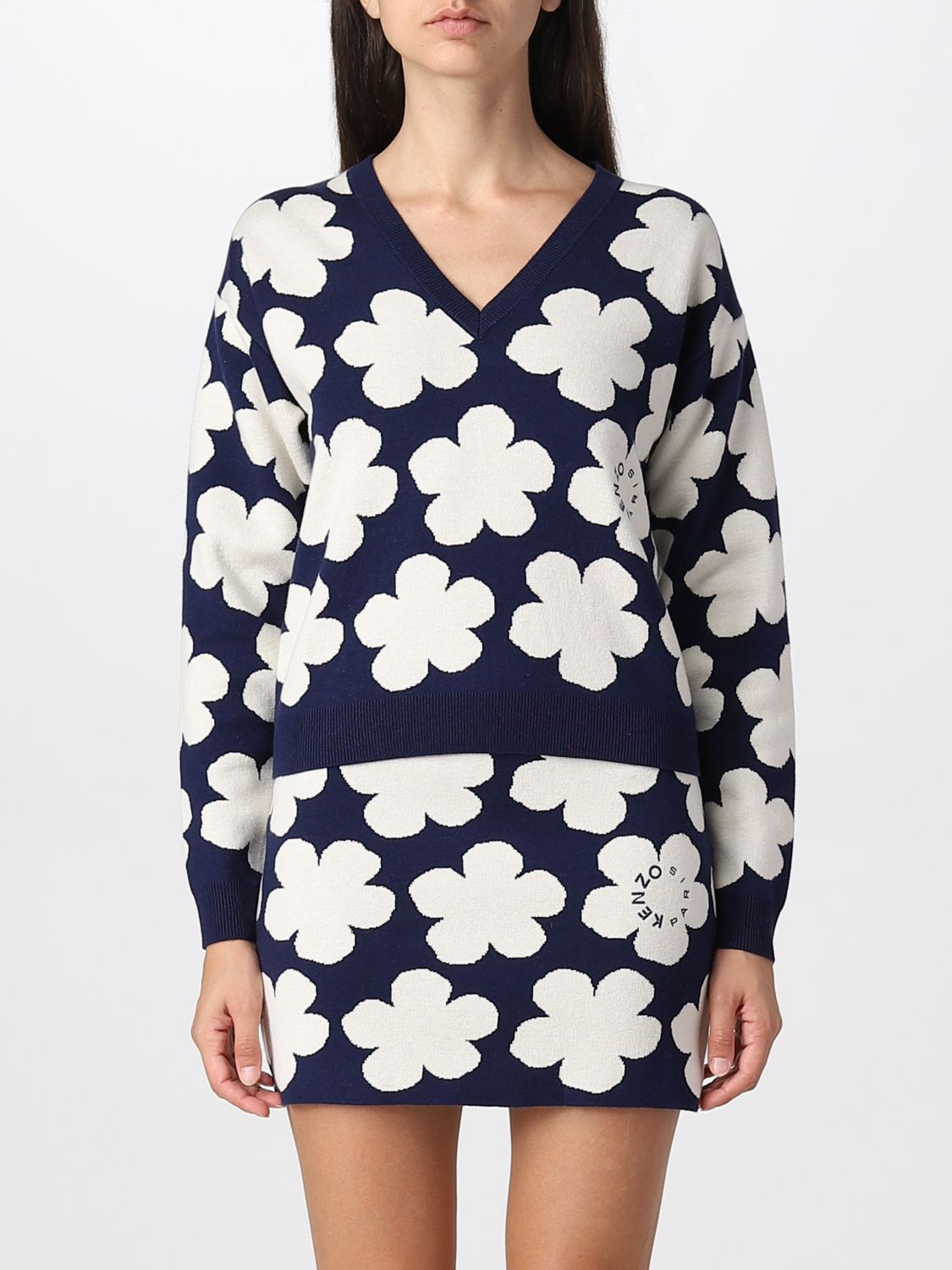 Kenzo Jumper KENZO Woman colour Navy