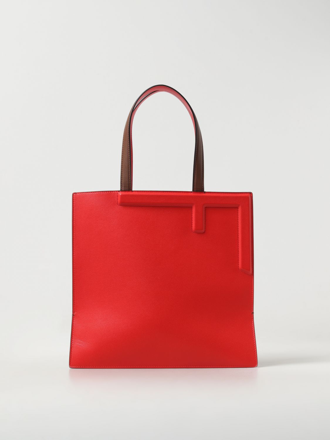 FENDI Tote Bags FENDI Woman colour Coral