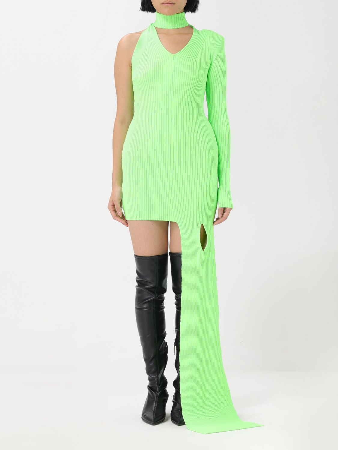 David Koma Dress DAVID KOMA Woman colour Acid Green