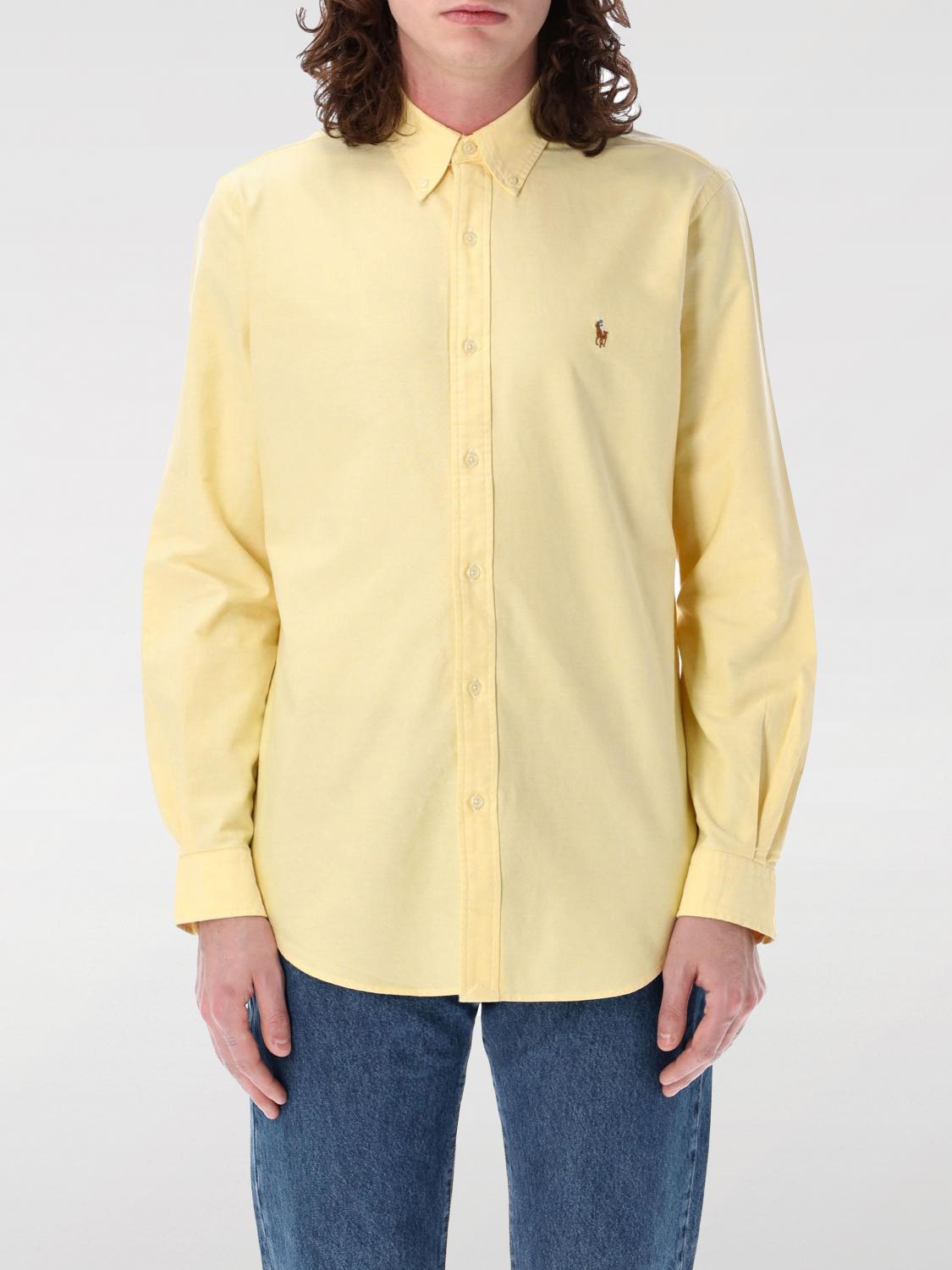 Polo Ralph Lauren Shirt POLO RALPH LAUREN Men color Yellow