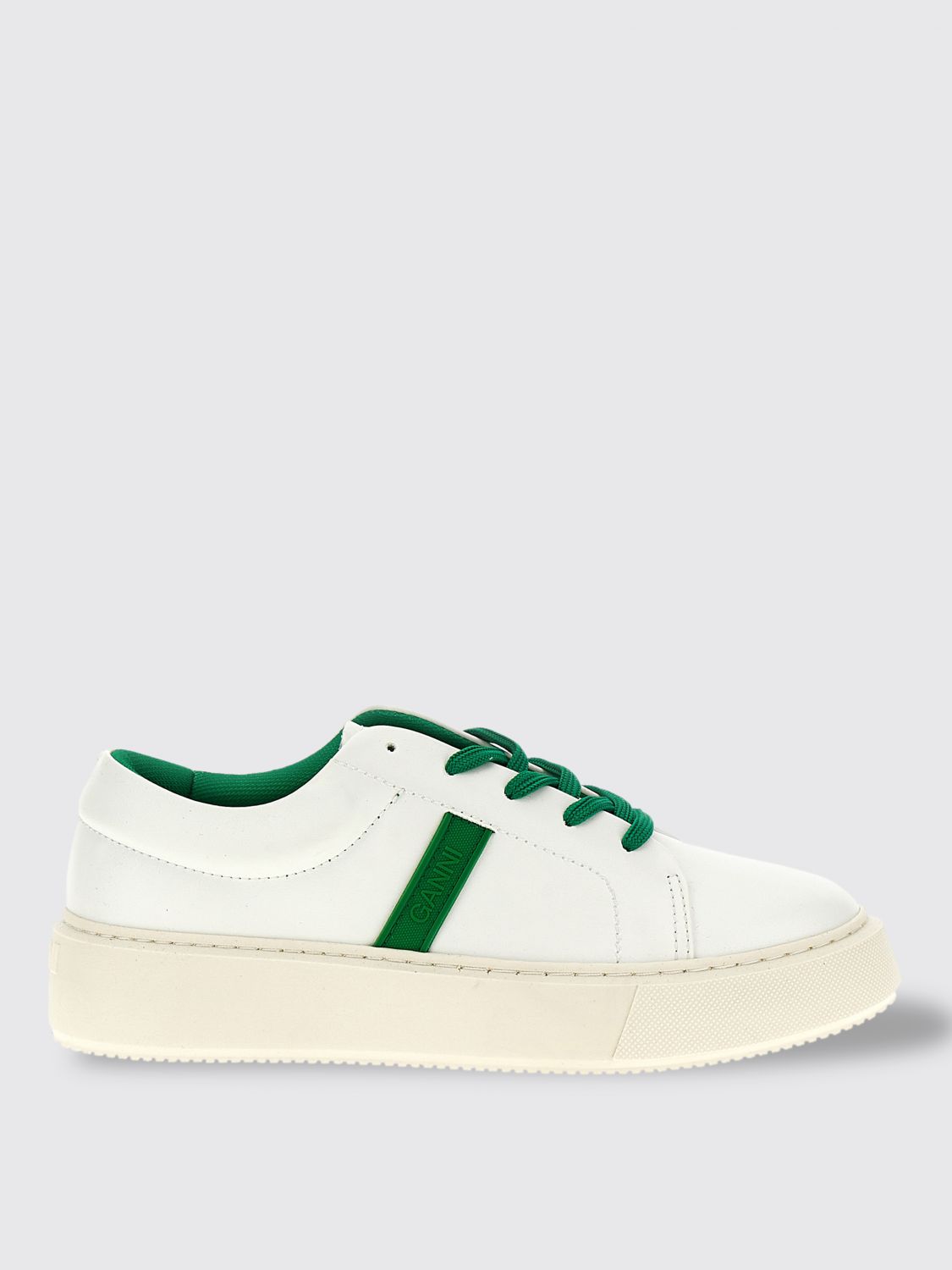 Ganni Sneakers GANNI Woman colour Green