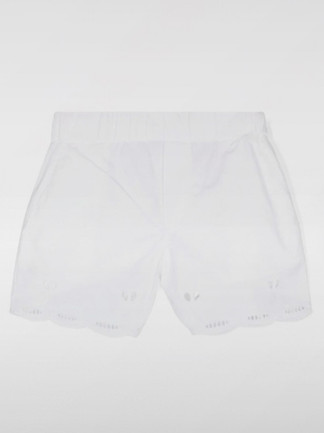 Stella McCartney Kids Short STELLA MCCARTNEY KIDS Kids color Ivory