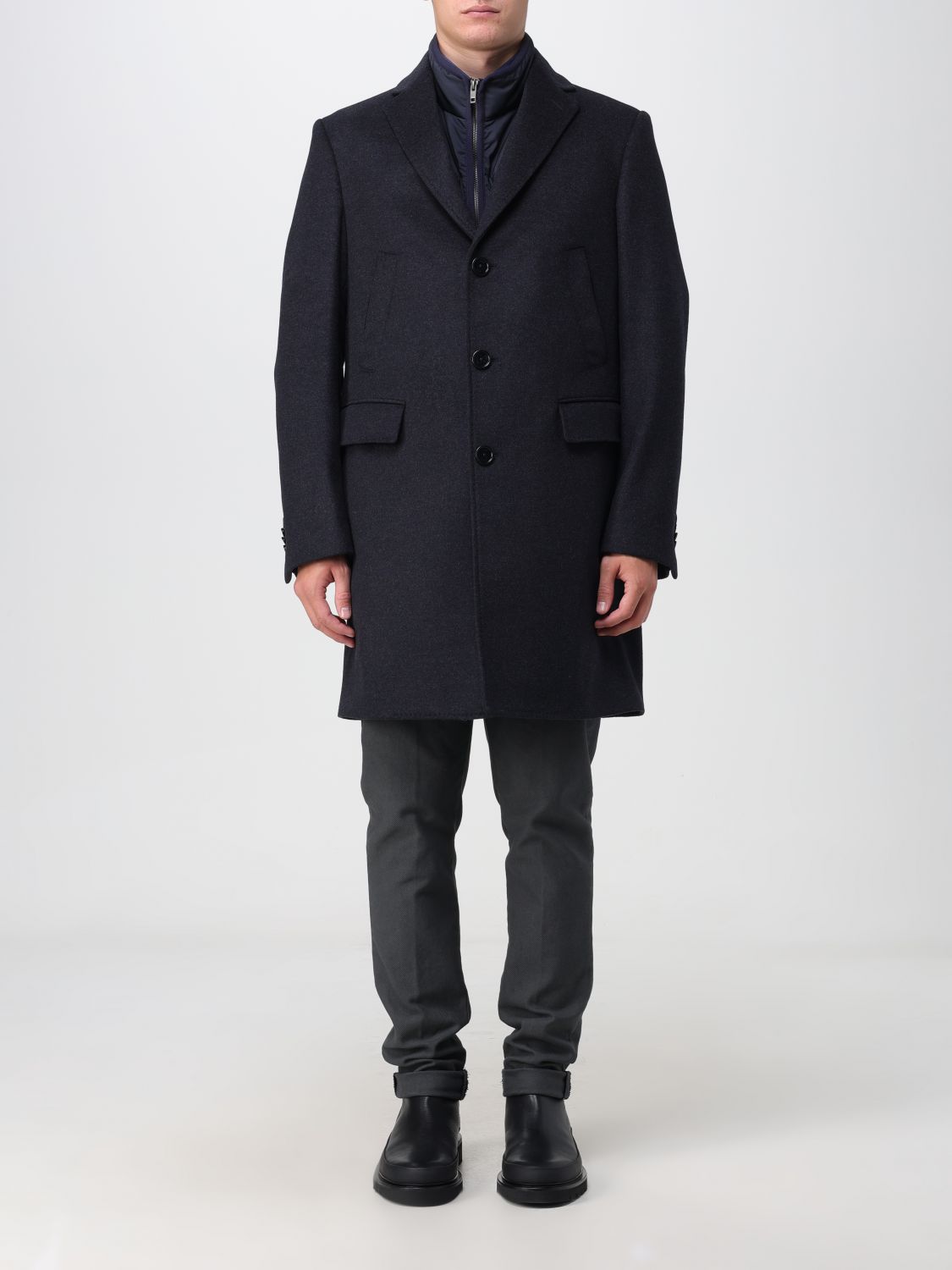 Fay Coat FAY Men colour Blue