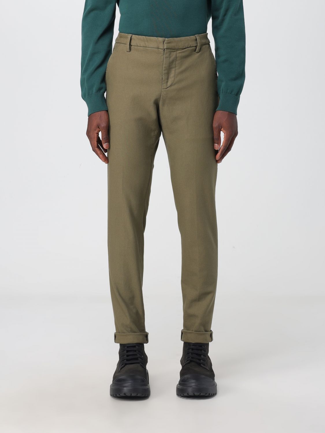 Dondup Trousers DONDUP Men colour Green