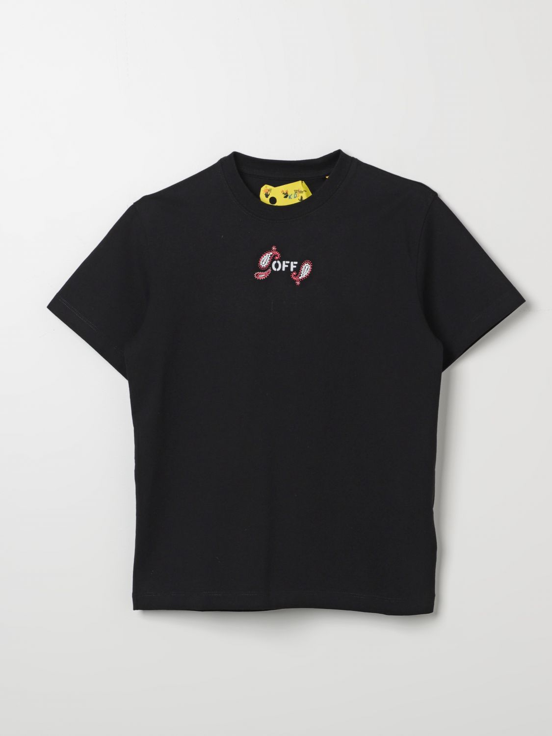 OFF-WHITE T-Shirt OFF-WHITE Kids colour Black