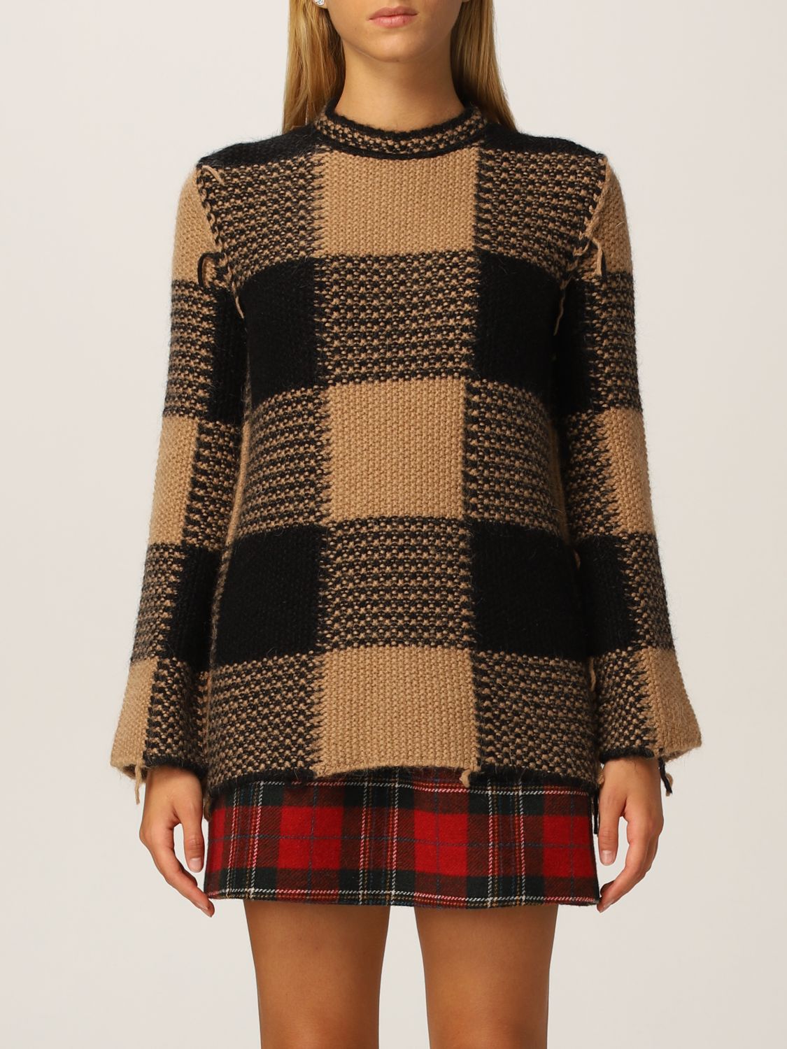 Red Valentino Jumper RED VALENTINO Woman colour Camel