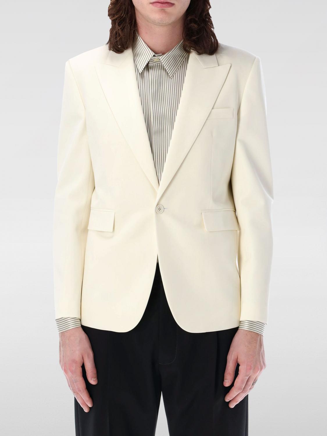 Saint Laurent Blazer SAINT LAURENT Men color Natural