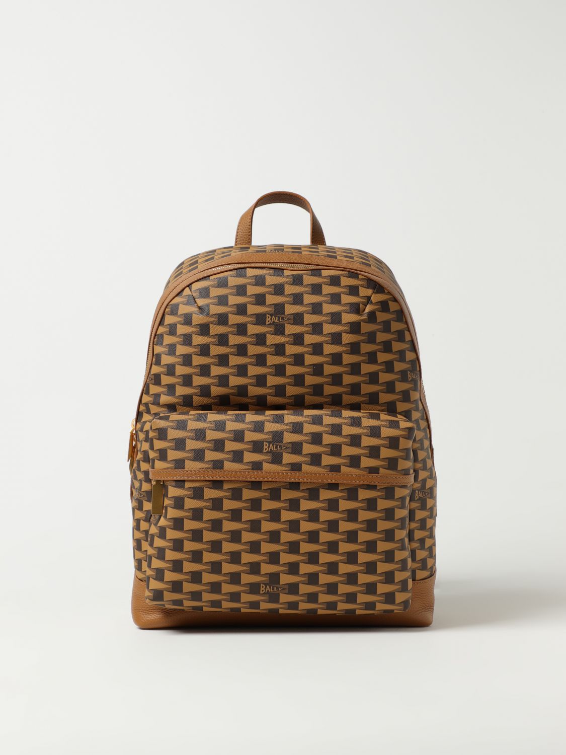 BALLY Backpack BALLY Men colour Tobacco