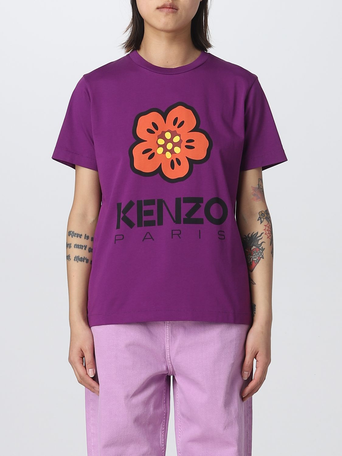 Kenzo T-Shirt KENZO Woman colour Violet