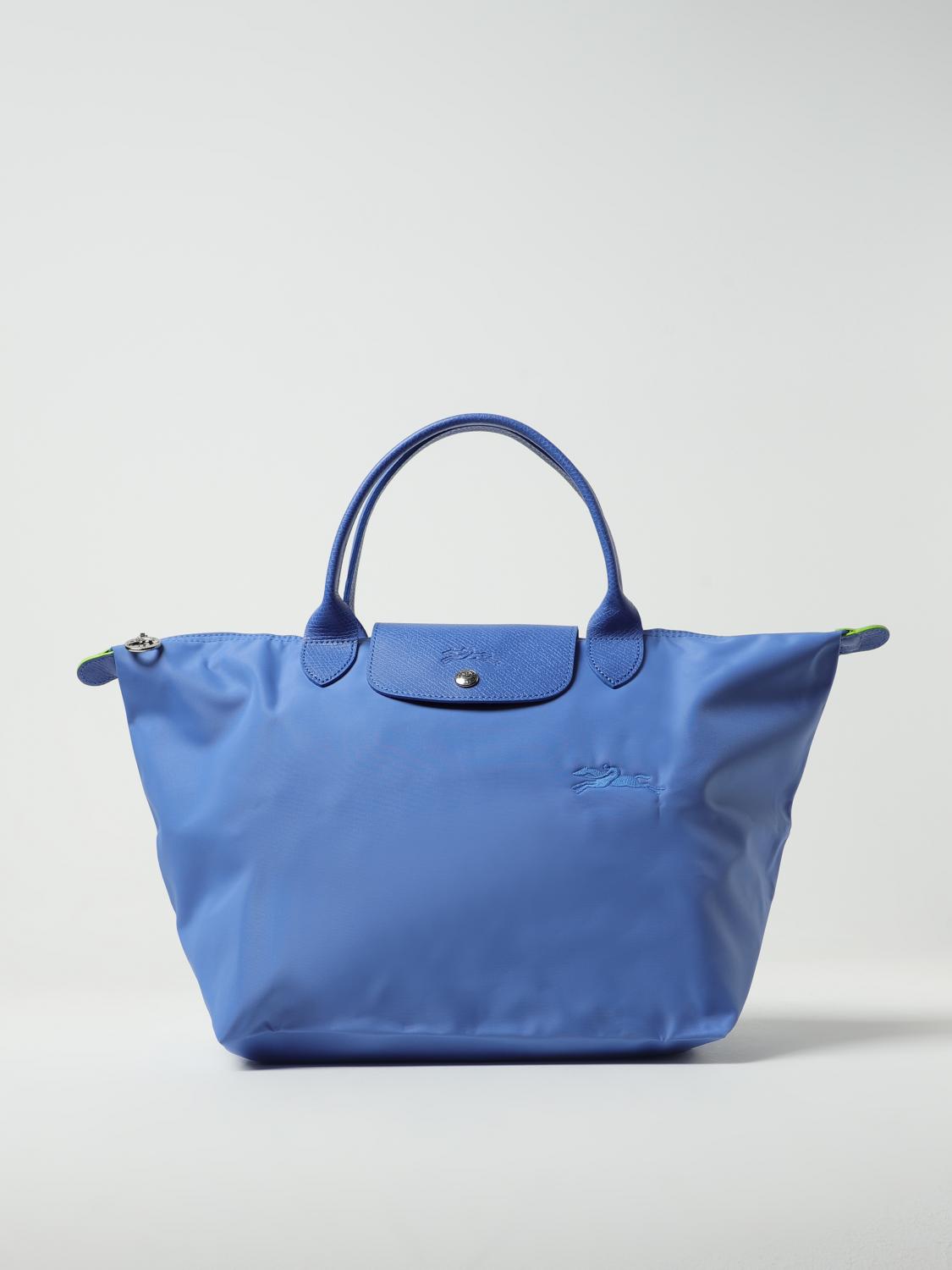  Longchamp Le Pliage bag in recycled nylon and leather