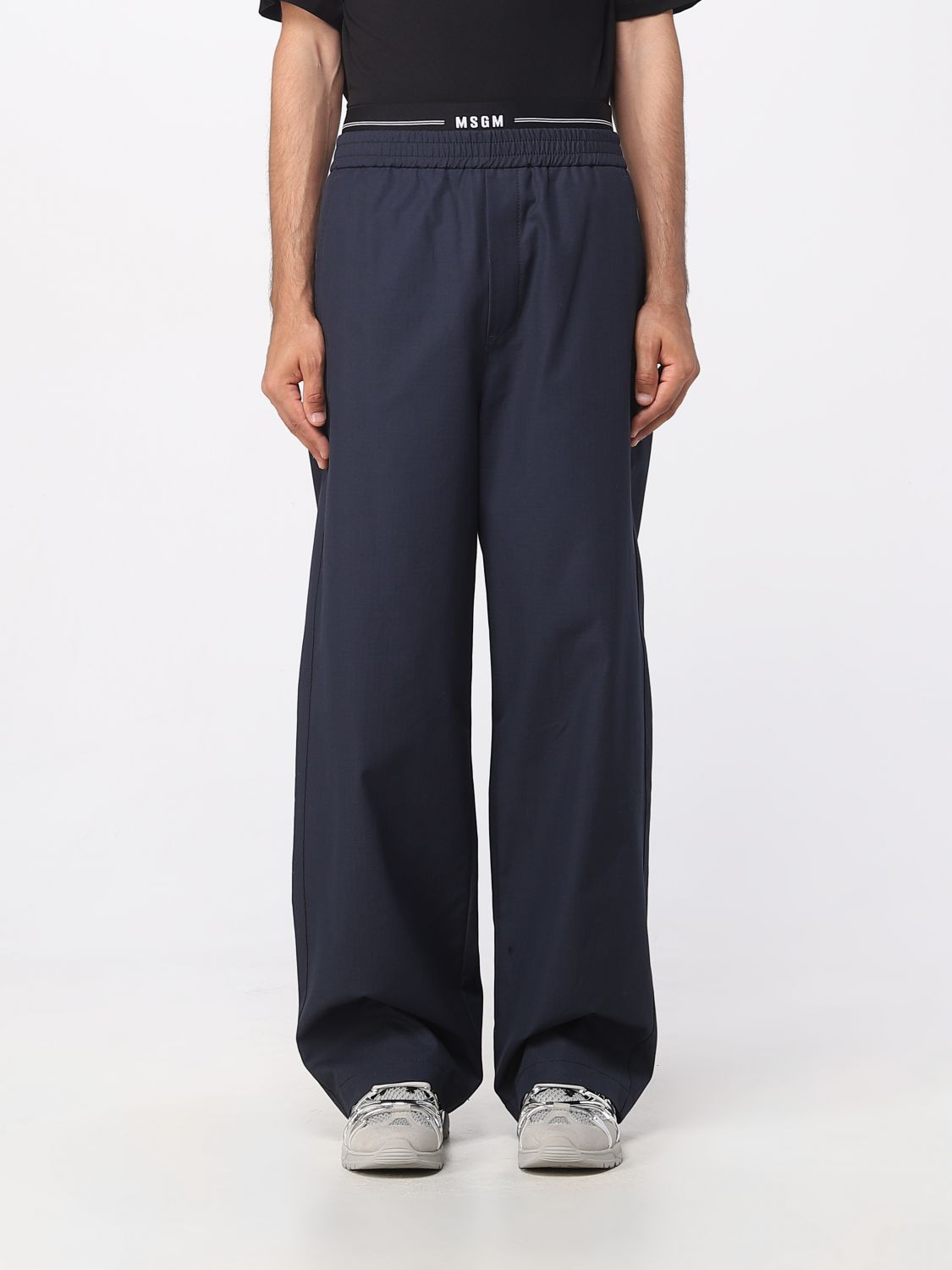 Msgm Trousers MSGM Men colour Blue