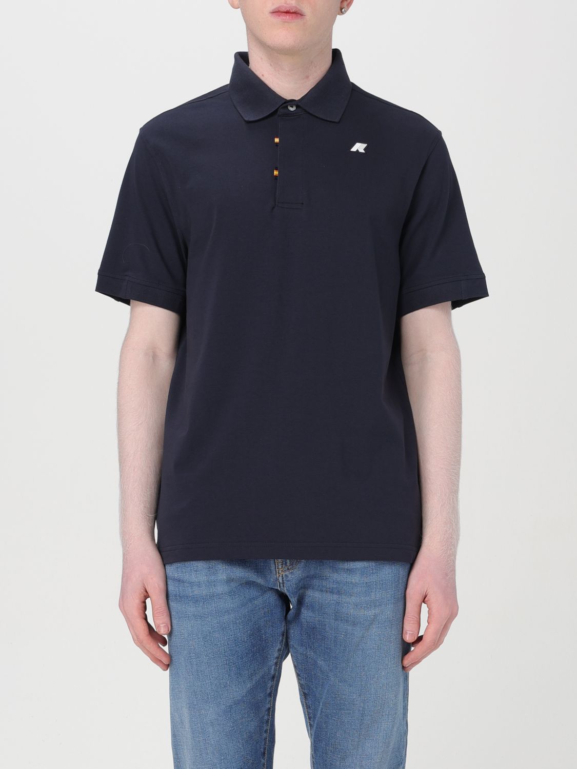 K-Way Polo Shirt K-WAY Men colour Blue