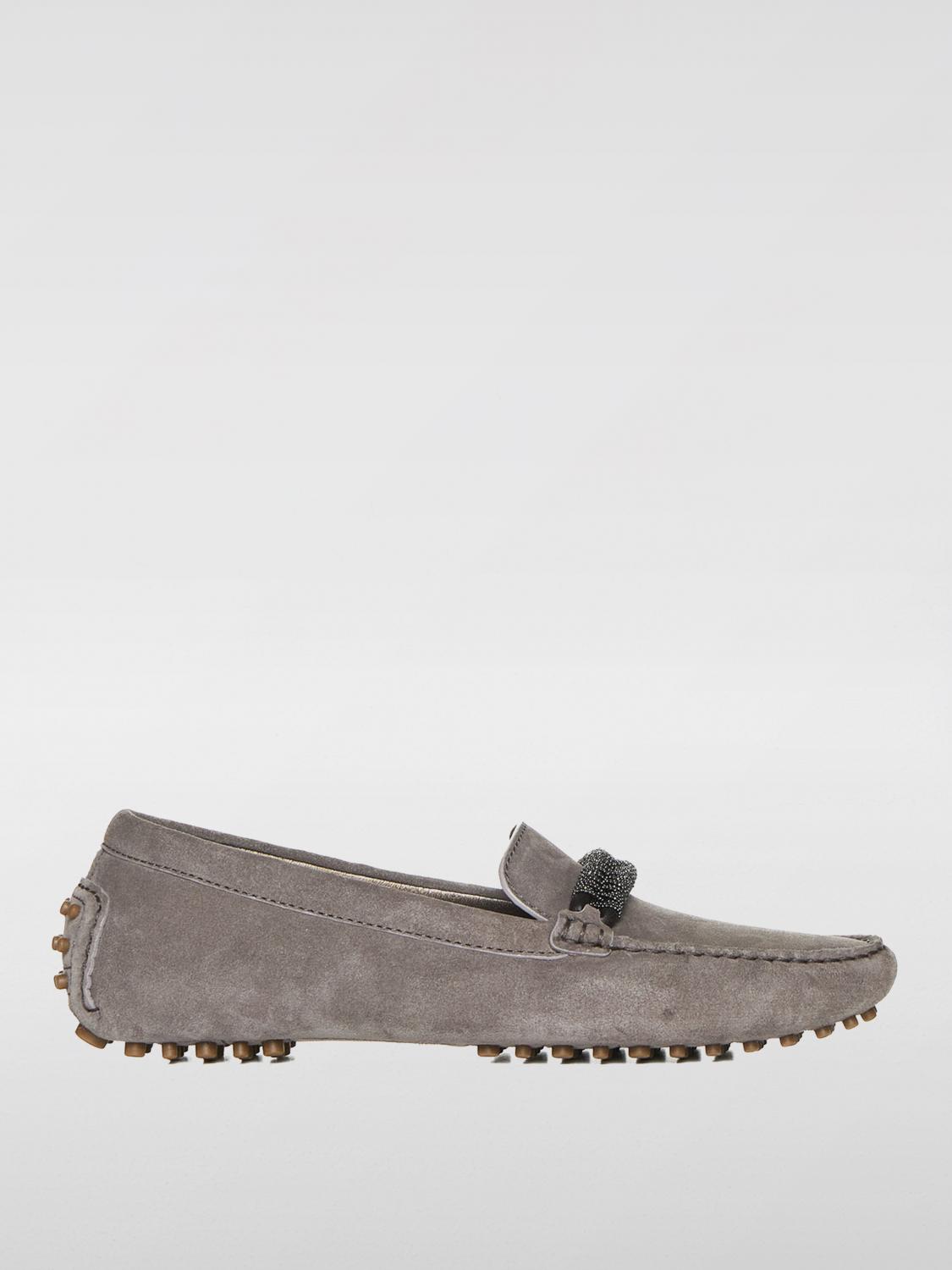 Brunello Cucinelli Loafers BRUNELLO CUCINELLI Woman color Mud