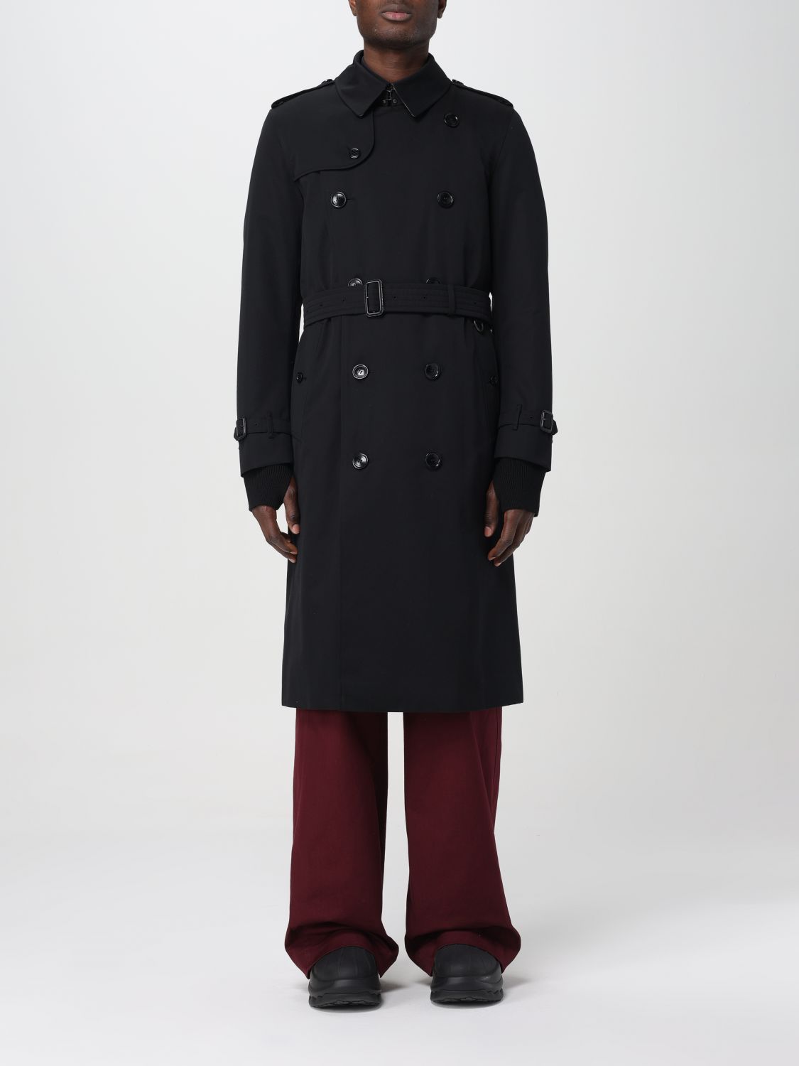 Burberry Trench Coat BURBERRY Men colour Black