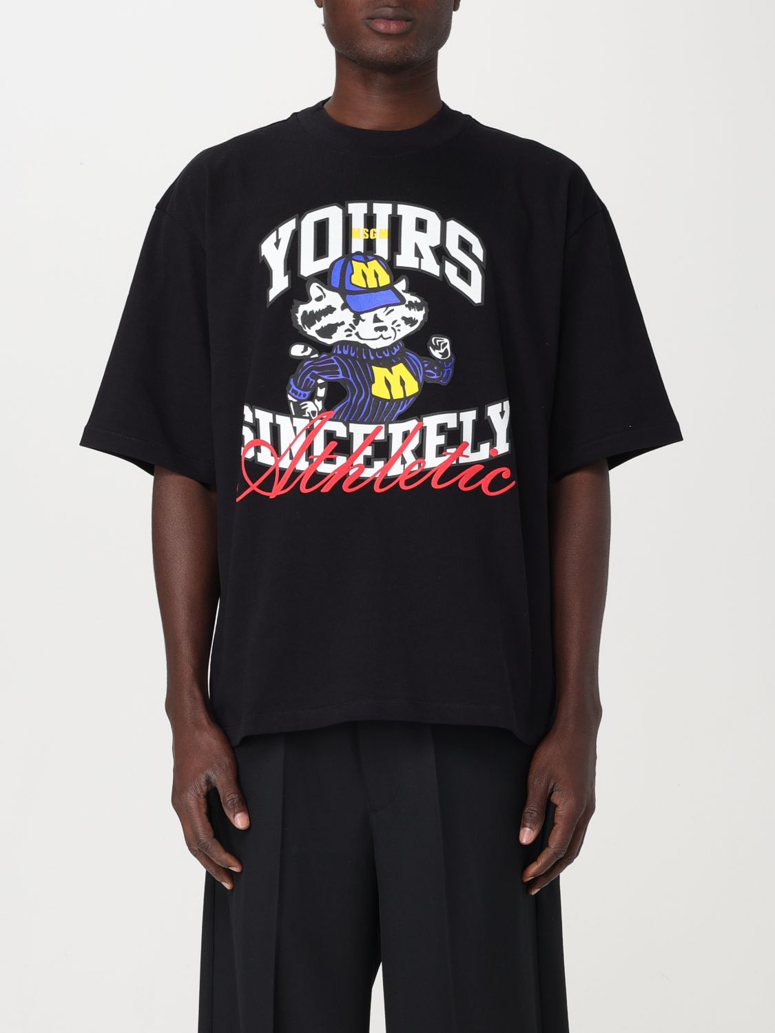 Msgm T-Shirt MSGM Men colour Black