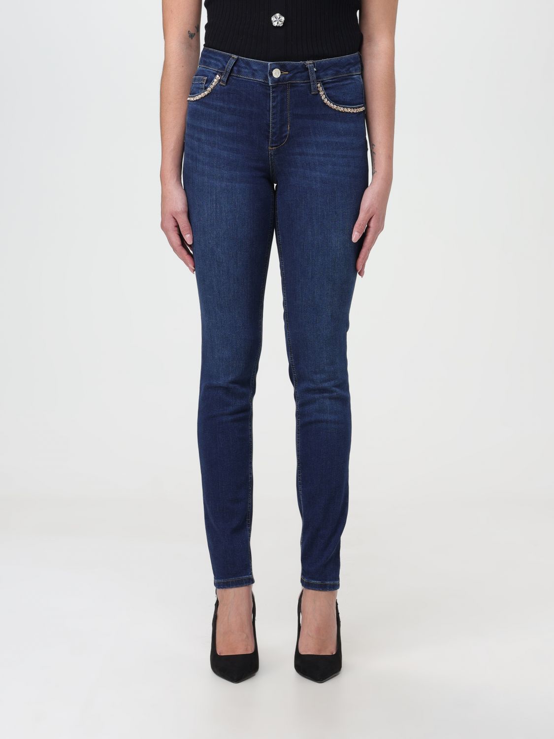 Liu Jo Jeans LIU JO Woman colour Denim