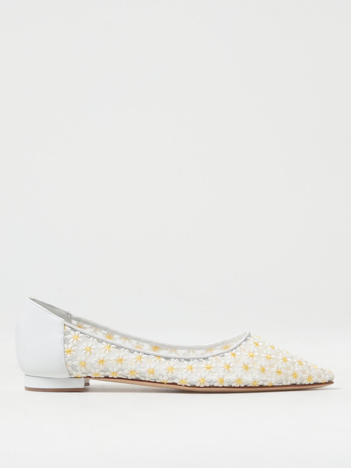 Manolo Blahnik Ballet Flats MANOLO BLAHNIK Woman color White