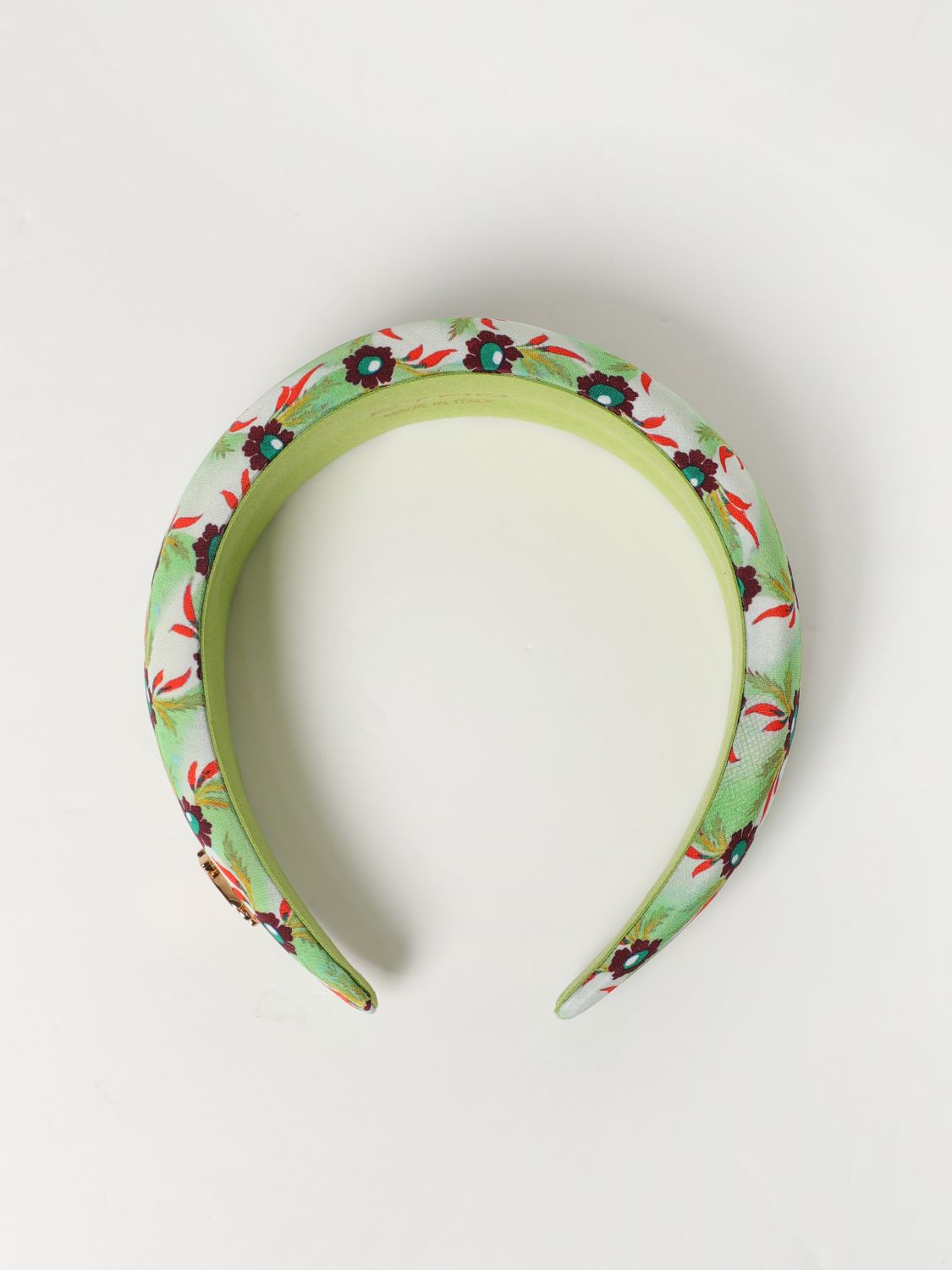 Etro Hairband ETRO Woman colour Green