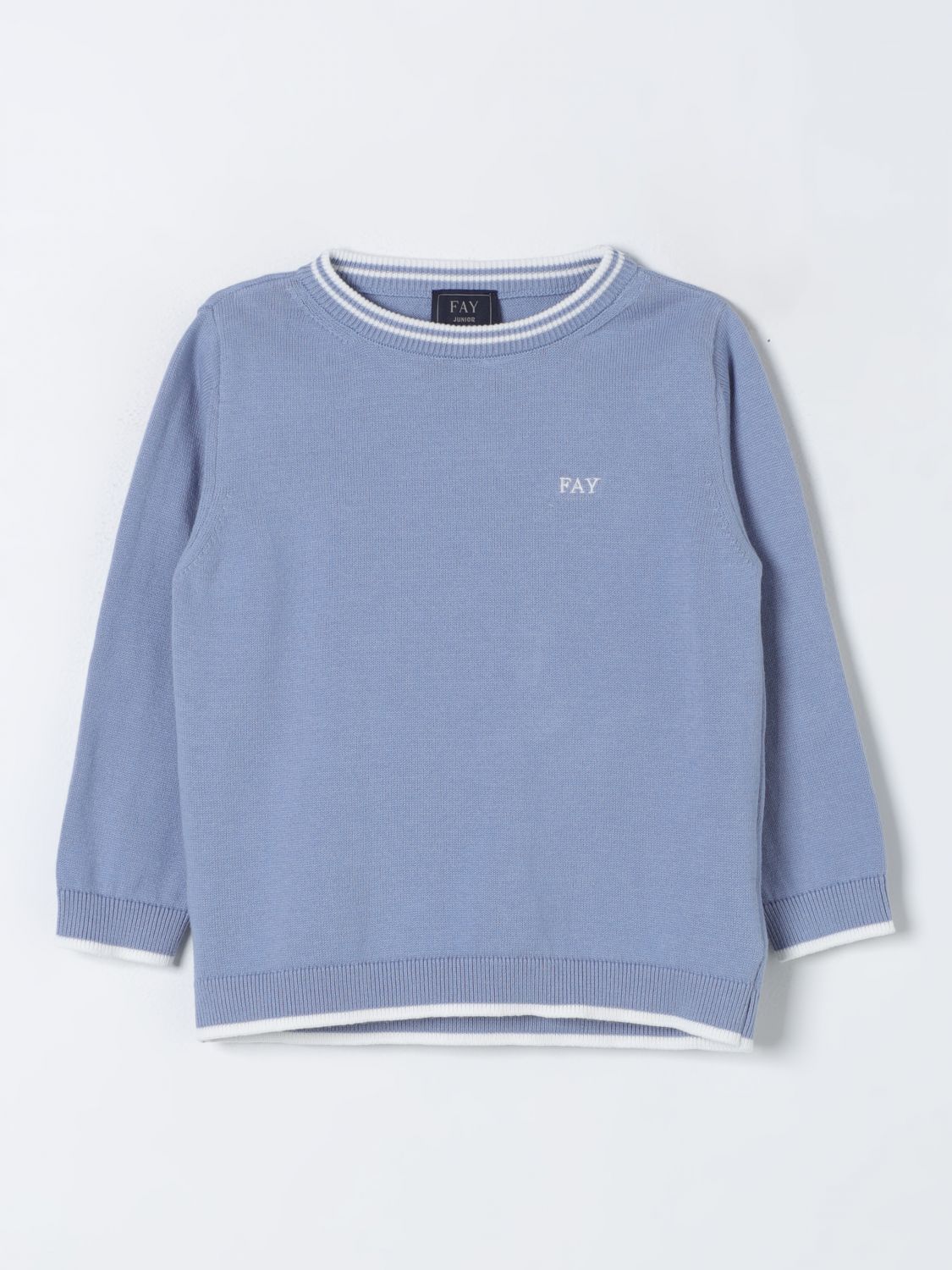 Fay Junior Sweater FAY JUNIOR Kids color Blue