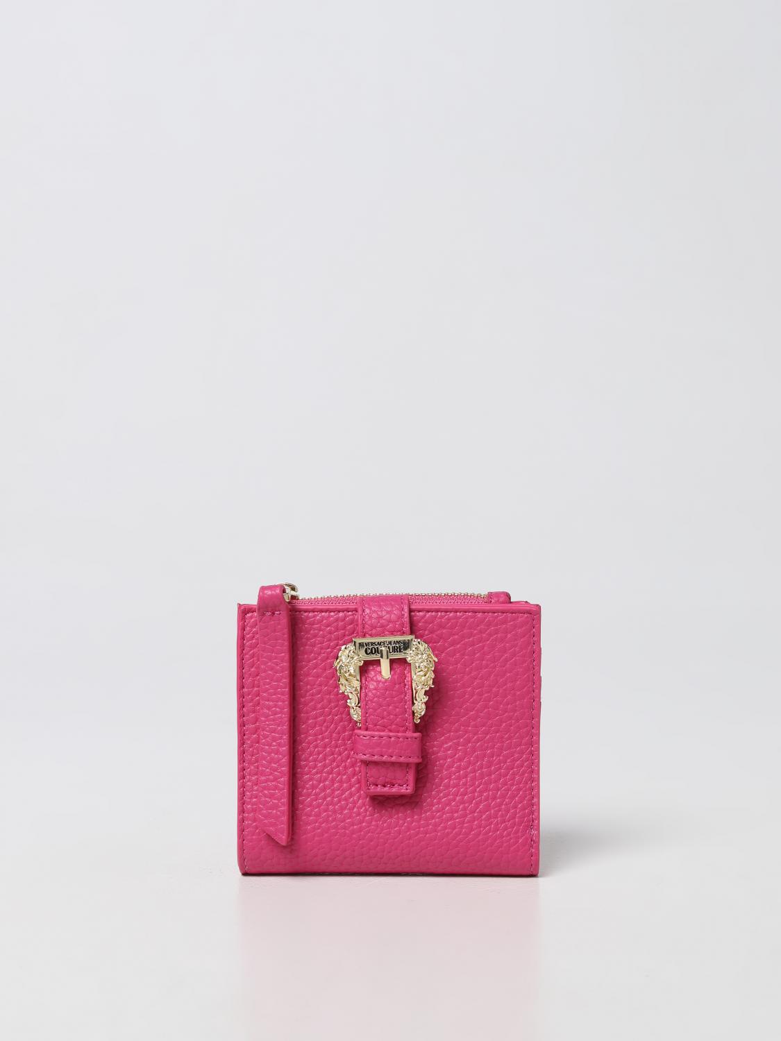 Versace Jeans Couture Wallet VERSACE JEANS COUTURE Woman colour Fuchsia