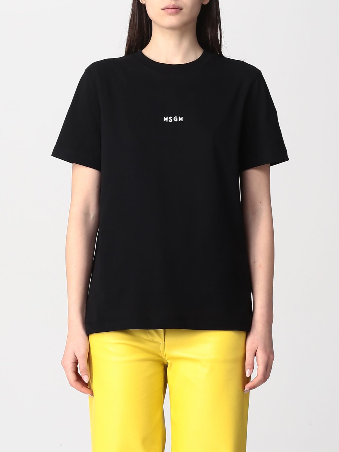 Msgm T-Shirt MSGM Woman colour Black